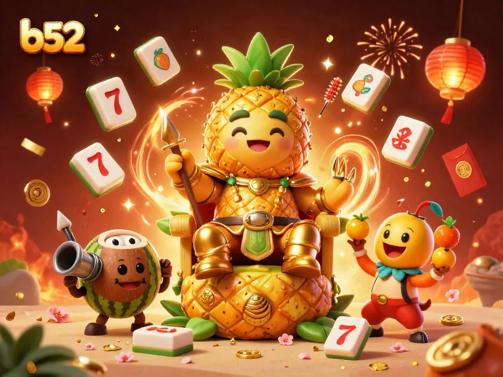 Experience excitement with b52 as the tropical casino king and friends bring the fun to the beach!