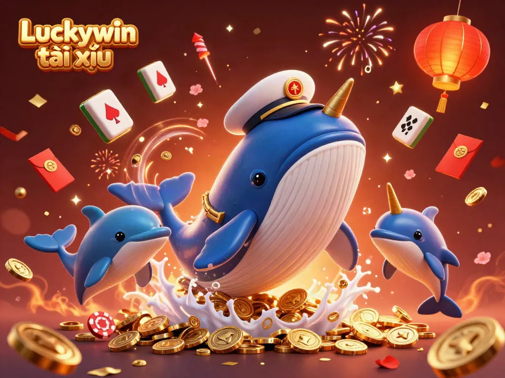 Play and win with Luckywin tài xỉu in an enchanting 3D casino environment filled with joy and rewards.